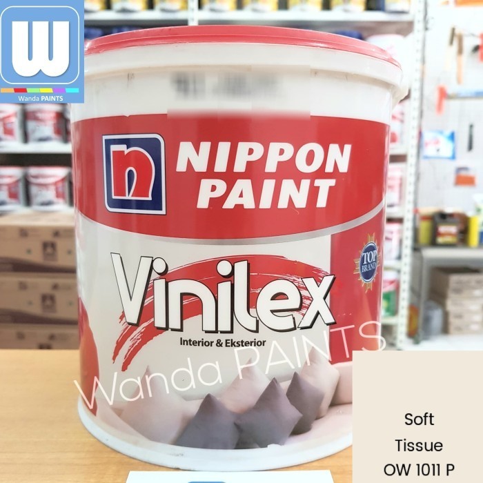 Terbaru Nippon Paint Vinilex Soft Tissue Ow 1011 P (25 Kg) Best Quality Asli 100% Original