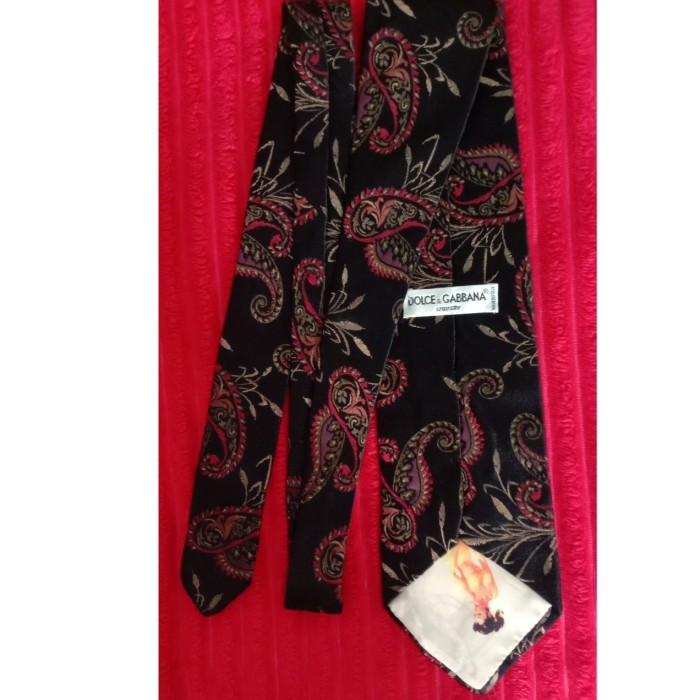 Preloved dasi pria Dolce&Gabbana original .