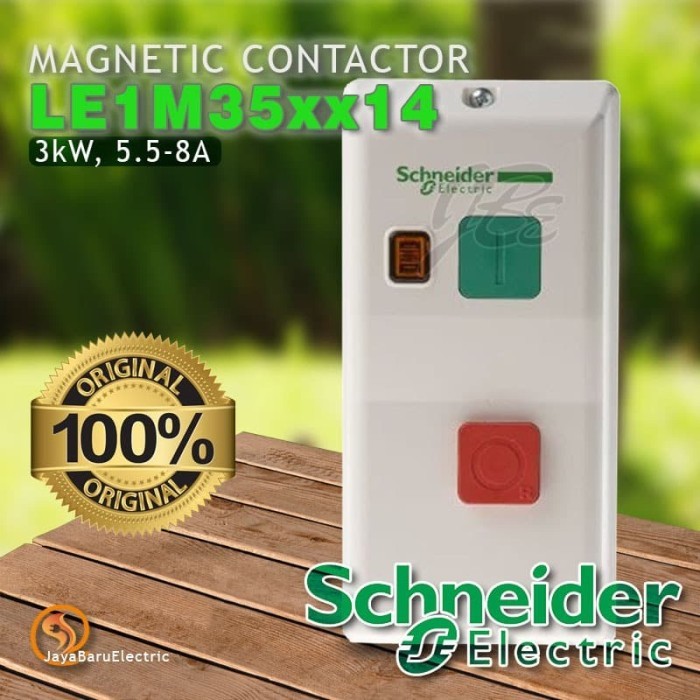 Dol Motor Starter Schneider 3Kw Le1M35F714/Le1M35M714/Le1M35Q714