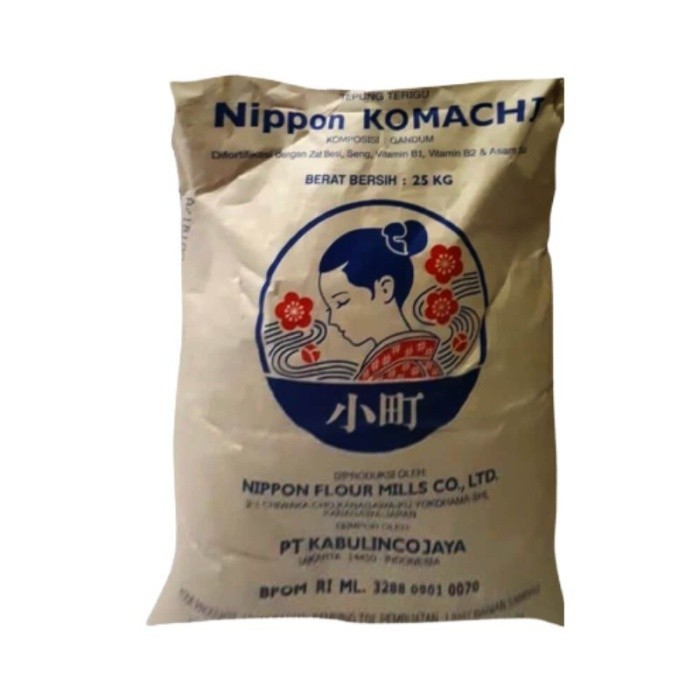 

BARANG TERLARIS Tepung Fuji / Komachi - Tepung Protein Tinggi - 1KG