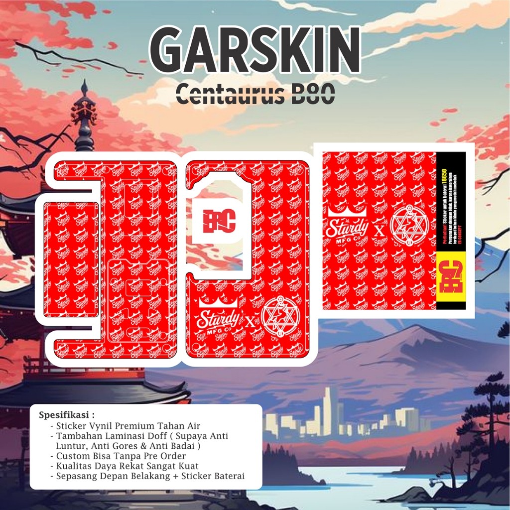 

Premium Cut - E2r Creative Jual Sicentaurus B80 02 Garskin Stiker / Case Custom Terlaris 2PCS/ Fullbody