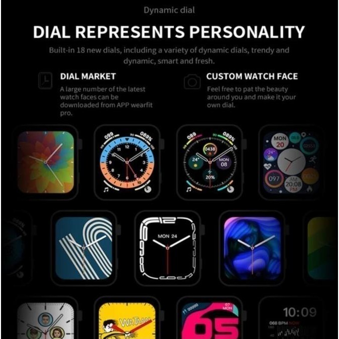 [PROMO][FREE ONGKIR] Smartwatch IWO 7 -W27 PRO Jam Tangan Pintar Heart Rate blood pressur [TERMURAH]