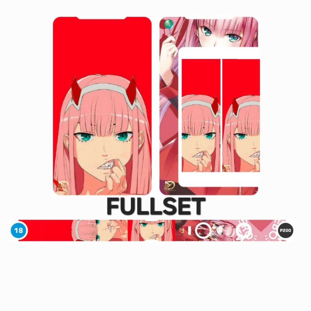 

Premium Cut - Resikoid Kertas M200 Cutting Best Quality Pree Order Spesial Product 018 Garskin Stiker / Case Custom Terlaris 2PCS/ Fullbody