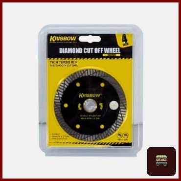 Krisbow Mata Potong Gerinda Keramik Marble Granit 4 Inci