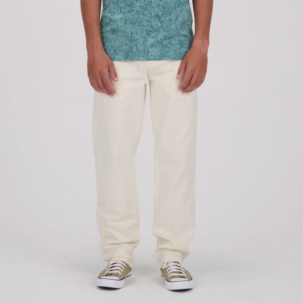 VOLCOM - MLP ENCINO 2 MODERN STRETCH PANTS OFF WHITE