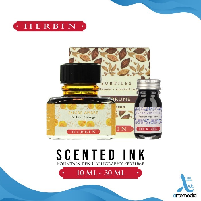 

TERBARU Herbin Scented Ink Fountain Pen Calligraphy Perfume Tinta Kaligrafi BISA GOSEND!