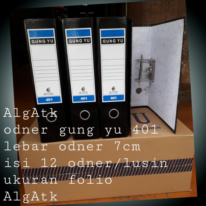 

Odner Gungyu Size Folio. Isi 12 Pcs Lebar 7cm.
