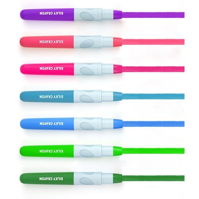 

MIDEER SILKY CRAYON 12 PCS/24 PCS MAINAN EDUKASI ALAT TULIS MENGAMBAR