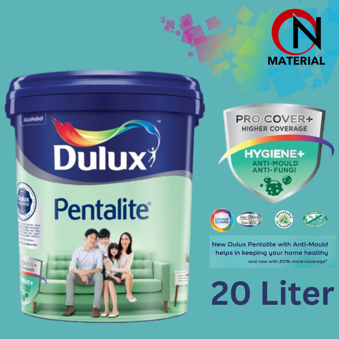 TERBARU CAT DULUX PENTALITE 20L / BRILLIANT WHITE PROMO