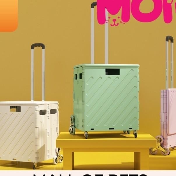 Trolley Troli Lipat Anjing Ucing Dog Pet Troller