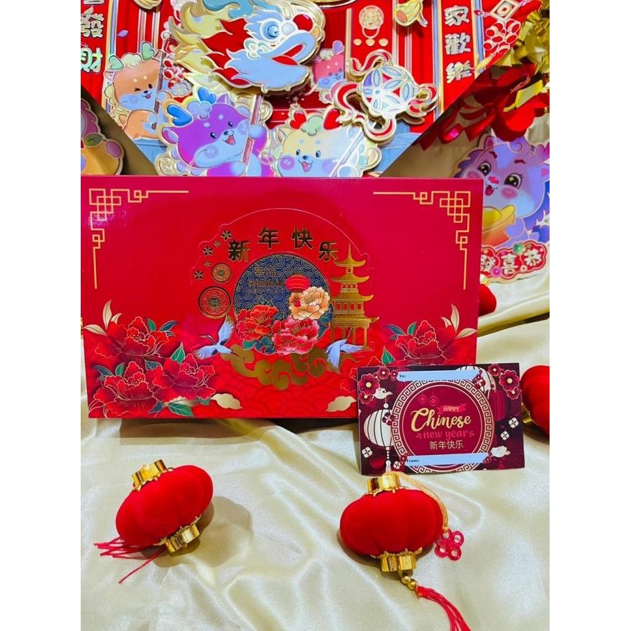 

HAMPERS PARCEL IMLEK CHINESE NEW YEAR PREMIUM COOKIES ISI 3 JAR READY