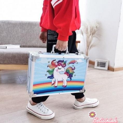 

ART SET ISI 145 PCS PENSIL WARNA SET ANAK CRAYON FULL SET ALAT LUKIS