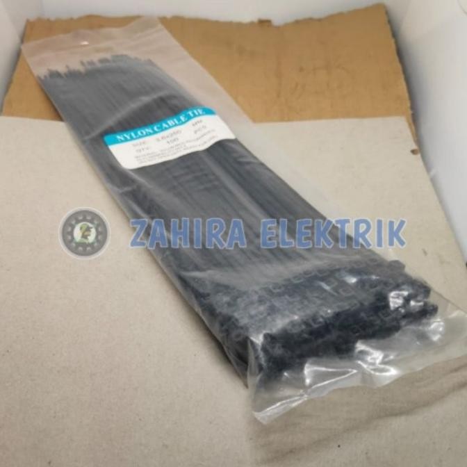 

langsung order saja] Kabel Ties / Kabel Tis / Cable Tie 25cm (3.6X250) Hitam