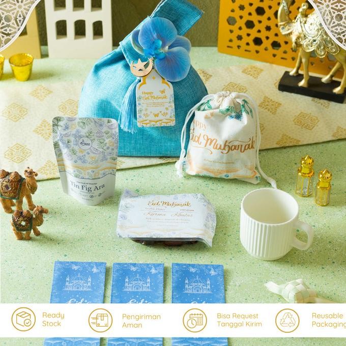 

SEDUH PERTAMA - HAMPERS LEBARAN PARCEL IDUL FITRI TEA COOKIES MUG