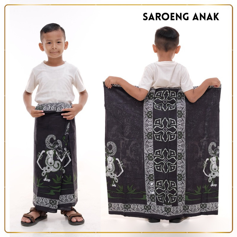 Sale SARUNG BOCIL UNTUK ANAK MOTIF WAYANG TK SD