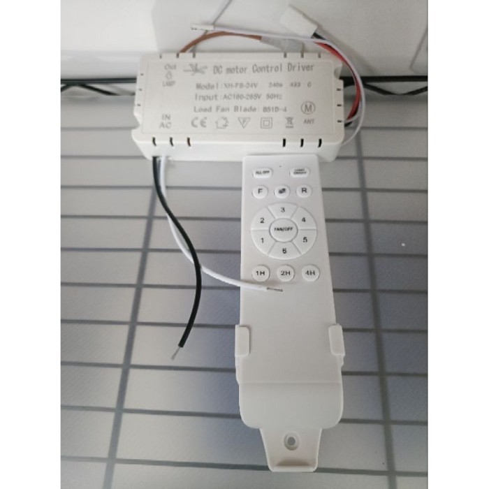 TERBARU - DC Motor Control Driver DAN REMOTE CONTROL UNTUK KIPAS XH-FS-24V DC