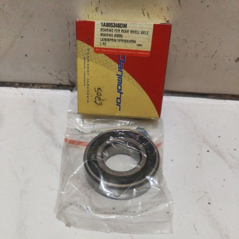 Bearing Lahar Laher Roda Belakang Vespa Matic 6205 Danmotor