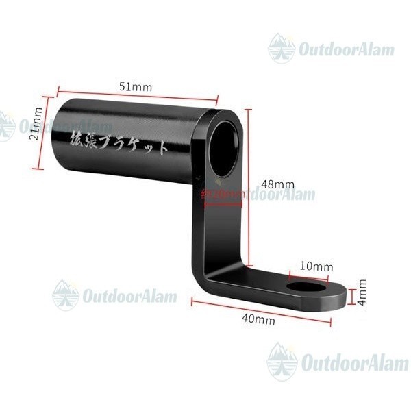 Discount Paket Breket Holder + Gub P30 P10 Gub P30 Holder Motobar Original Alumunium Alloy Holder Hp