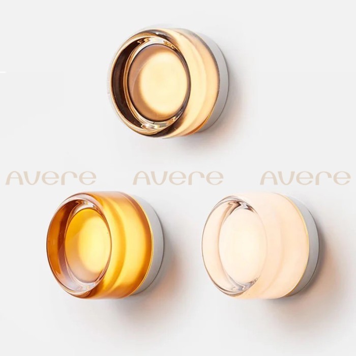 Wall Lamp Lampu Hias Dinding Unik Kaca Bulat DIMPLE