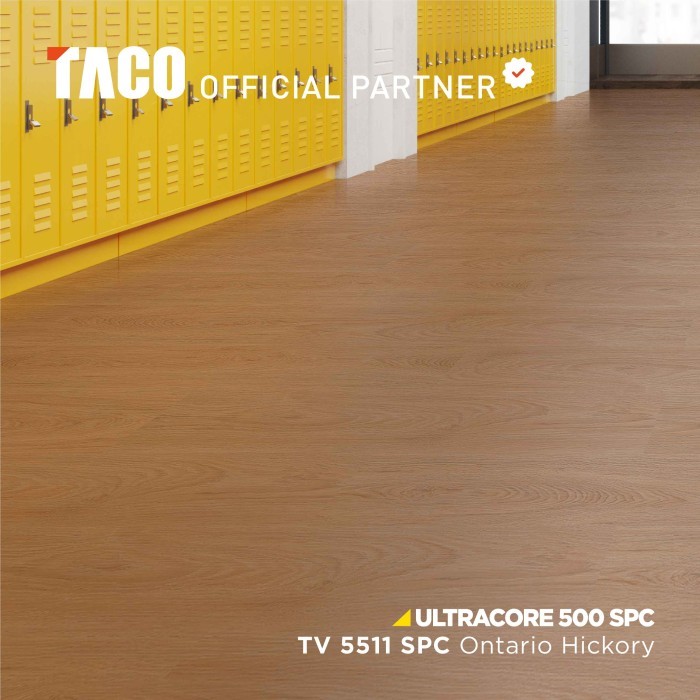 SPC TACO 5mm Lantai Motif Kayu- TV 5511