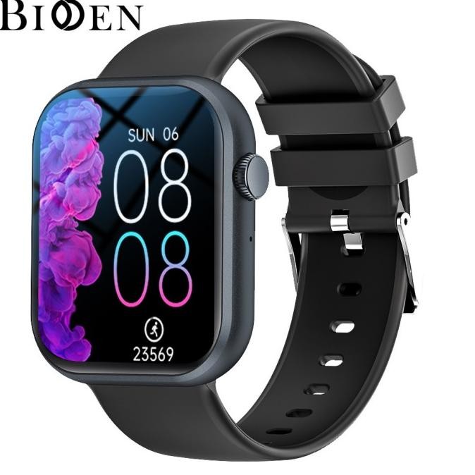 BIDEN SmartWatch 1.83 inch Bluetooth Call Jam Tangan Calculator Custom Wallpaper Smart Watch IP67 Wa