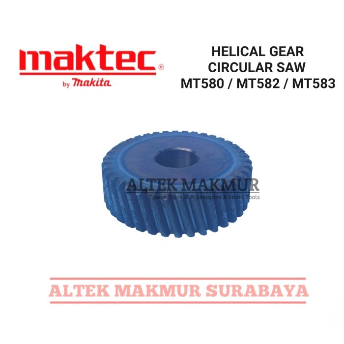 <<<<<] Helical Gear Circular Saw MAKTEC MT580 / Ger Mesin Serkel Graji MT 580