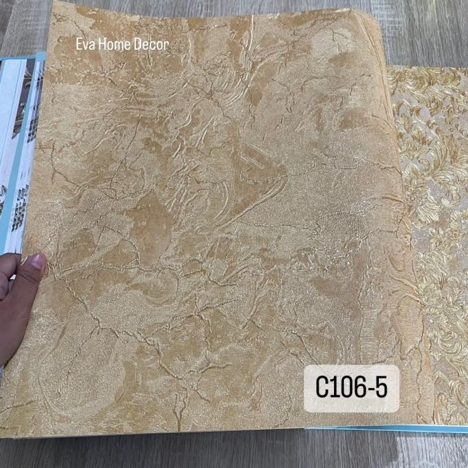 Wallpaper Premium Vinyl Dinding Motif Abstrak Ruang Tamu Kamar