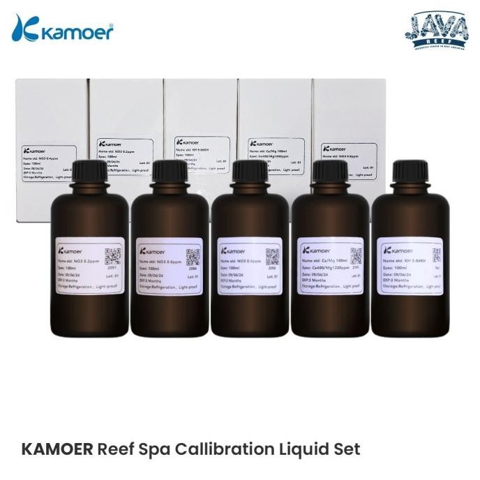 Diskon Kamoer Reef Spa Calibration Liquid Set No3, Kh, Ca, Mg