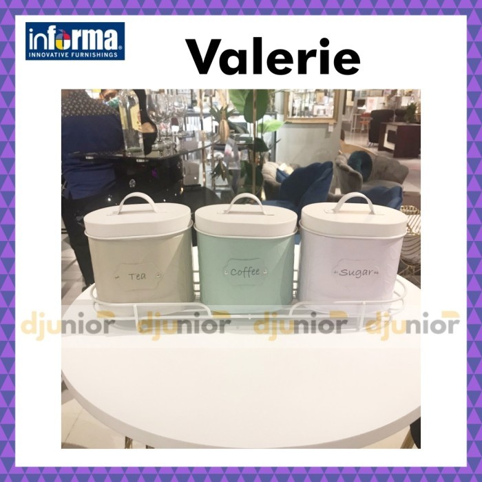 INFORMA - CANISTER / TOPLES BUMBU / WADAH TEMPAT GULA TEH KOPI