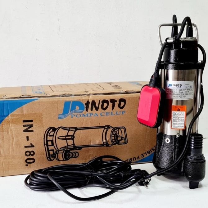 ] INOTO INV 180 pompa celup air kotor OTOMATIS + floating switch IN 180