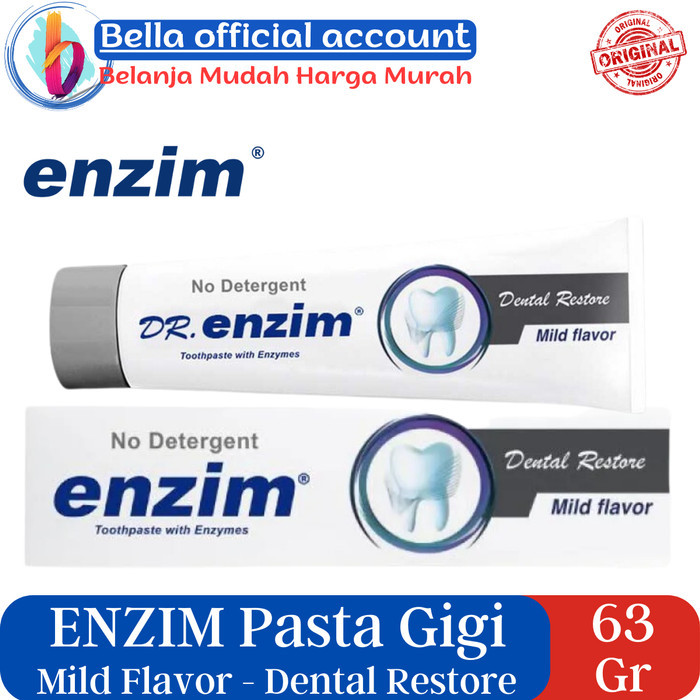TERBARU Enzim Dental Restore Mild Pasta Gigi 63 gr HOT SALE