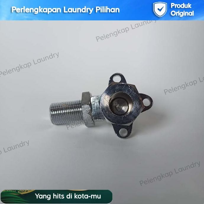 KRAN KACA BOILER SETRIKA UAP LAUNDRY / ELBOW PIPA KACA BOILER LAUNDRY