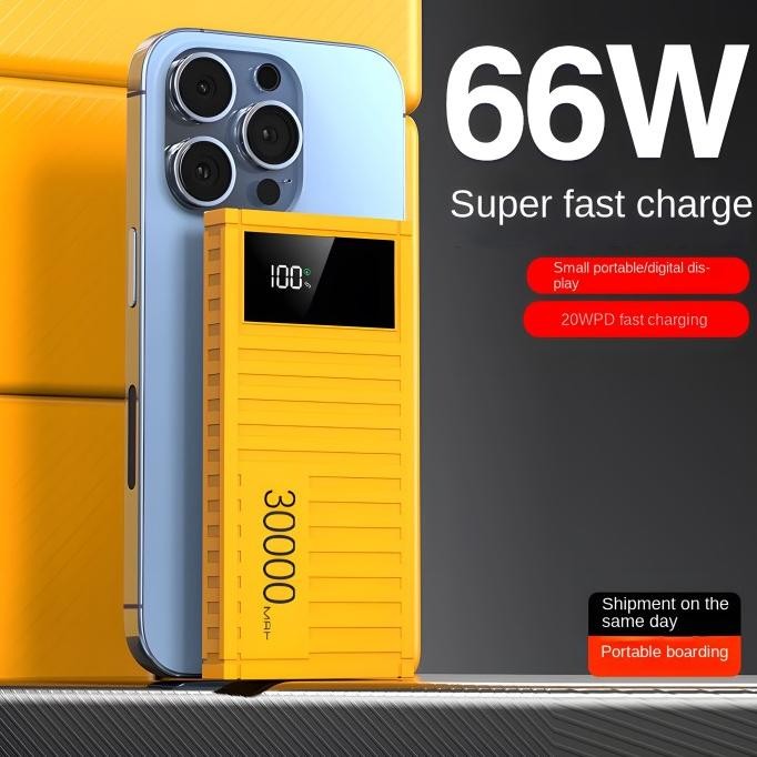 LENTIVEN POWERBANK 30000 MAH MINI WITH FAST CHARGING BH73