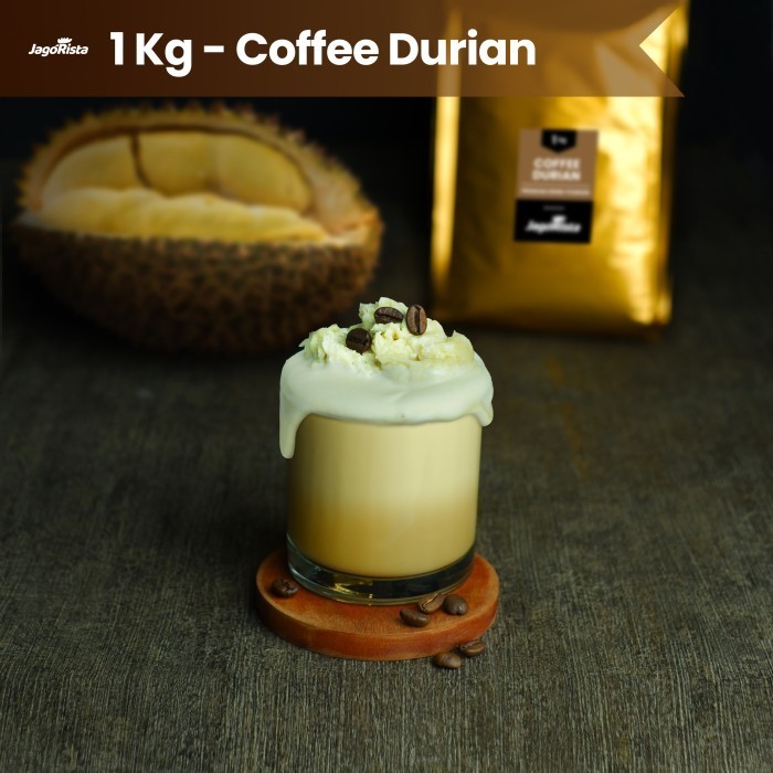 

Premium GOLD Coffe Durian (Bubuk Minuman / Drink Powder
