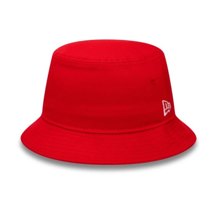 TOPI NEW ERA Essential Tapered Red Bucket Hat ORIGINAL100%