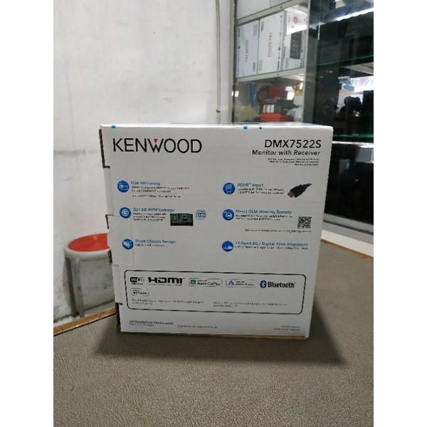 Head unit kenwood dmx7522s - kenwood dmx7522 carplay android auto wifi wireless