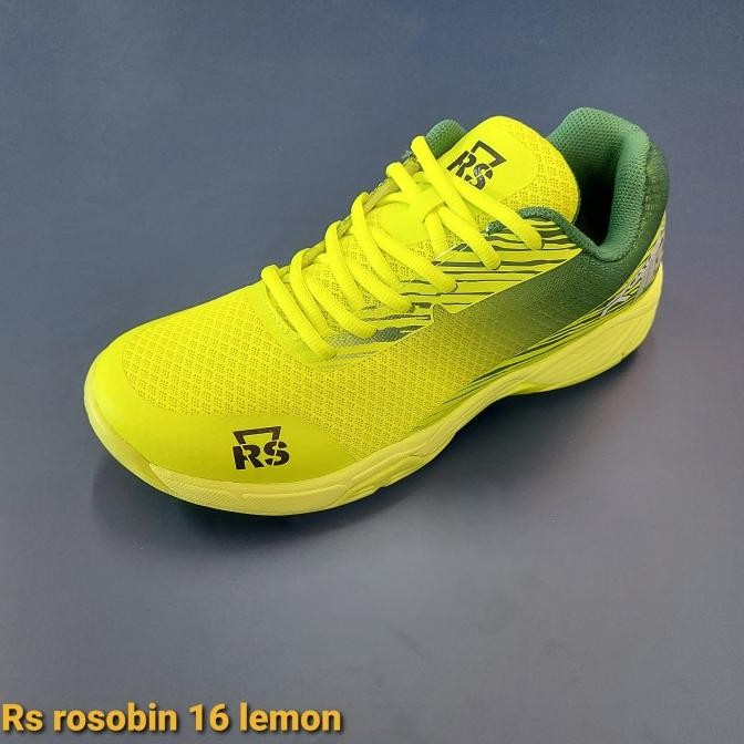 Sale Sepatu Badminton Rs Rosobin 16 Lemon