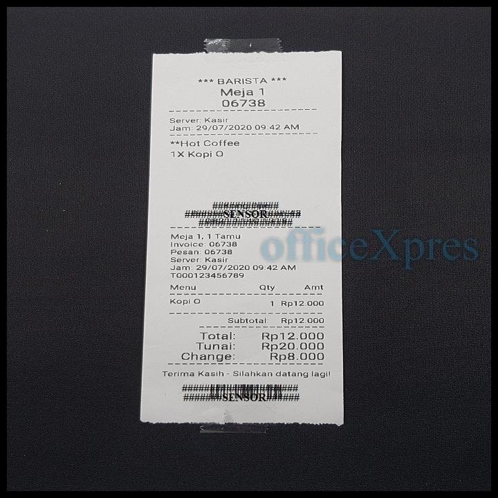 

Terlaris Kertas Struk Kasir - Kertas Thermal 80 X 50 - Thermal 80 X 50 Combo Good Quality