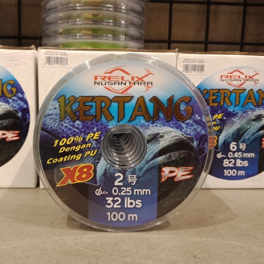 4ds Senar PE Kertang X8 CONNECTING 100m Relix Nusantara