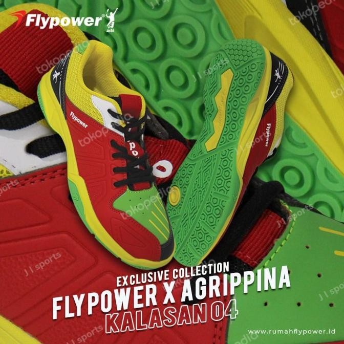 Sale Original Sepatu Badminton Bulutangkis Flypower Kalasan 04 4 Agrippina