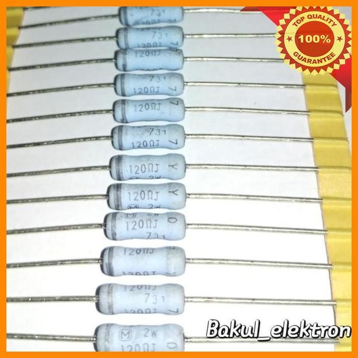 [bak] resistor 120ohm 2w panasonic