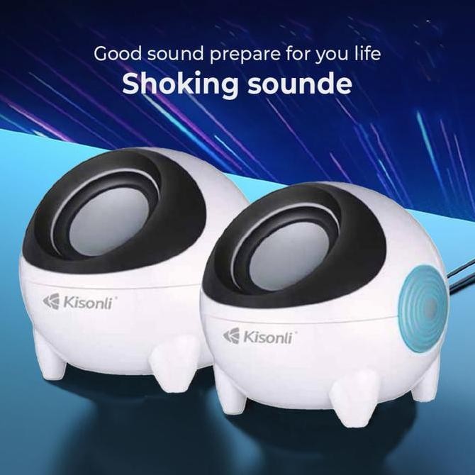 SPEAKER SALON AKTIF SUBWOOFER KOMPUTER BASS LAPTOP PC K800 WITH SWITCH VOLUME CONTROL - XOBOX