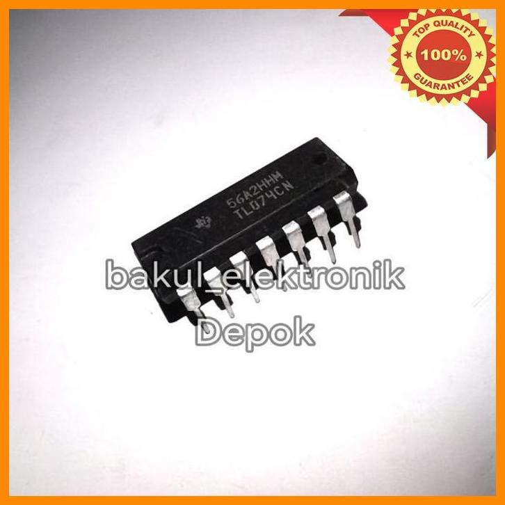 [bak] tl074 tl74cn st original malaysia