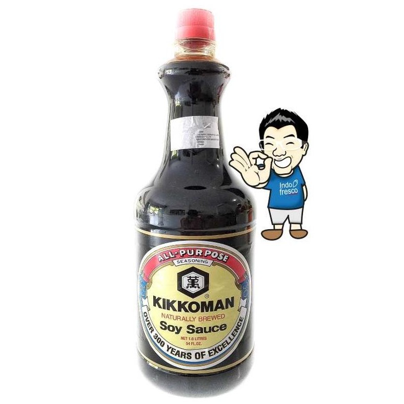 

Kikkoman Soy Sauce Shoyu / Kecap Jepang- 1.6 L WS88