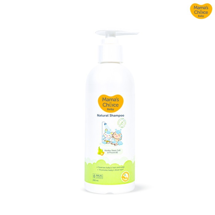Sampo Bayi - Mama's Choice Baby Natural Shampoo (Hair Shampoo Penumbuh Rambut Bayi)