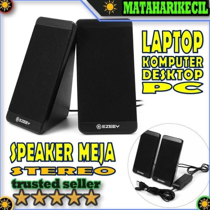 SPEAKER LAPTOP PC KOMPUTER STEREO MEJA MURAH