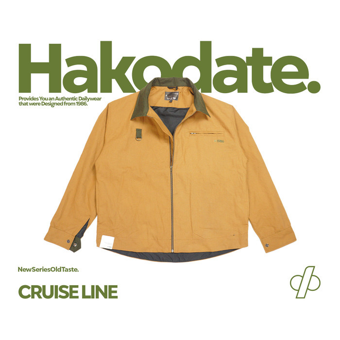 Terbaru Club Of 1986 Hakodate Vintage Work Jacket / Jaket Retro Riding Trucker Terlaris