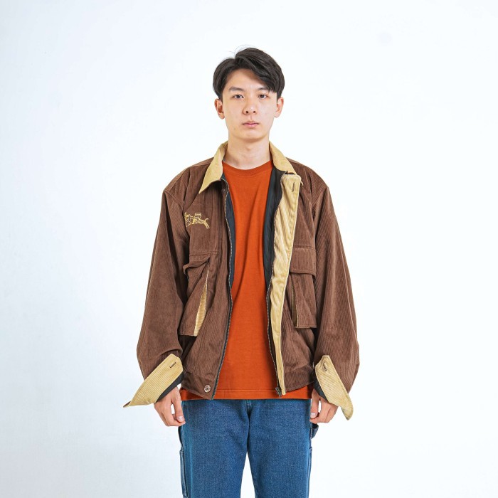 Terbaru Fujitora Corduroy Vintage Jacket Club Of 1986 / Jaket Retro Classic Promo
