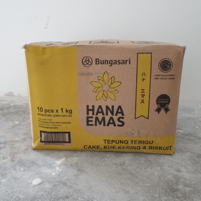 

TERIGU HANA EMAS 1 DUS ISI 10@1KG
