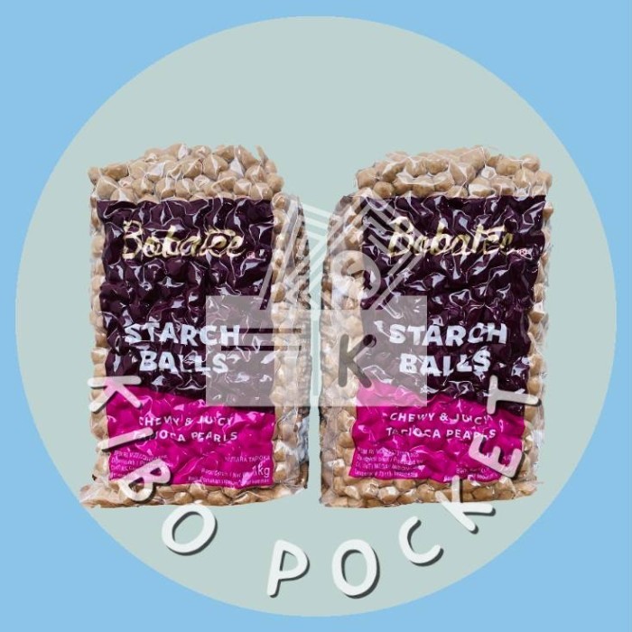 

GOJEK/GRAB ONLY BOBATEE BOBA BOBBA BUBBLE TAPIOCA PEARL TAPIOKA 1 DUS